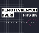 Den otevřených dveří na FHS UK (středa 22. 1. 2025)